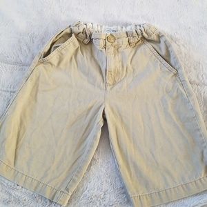 Boys khaki shorts